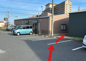 駐車場から道順３